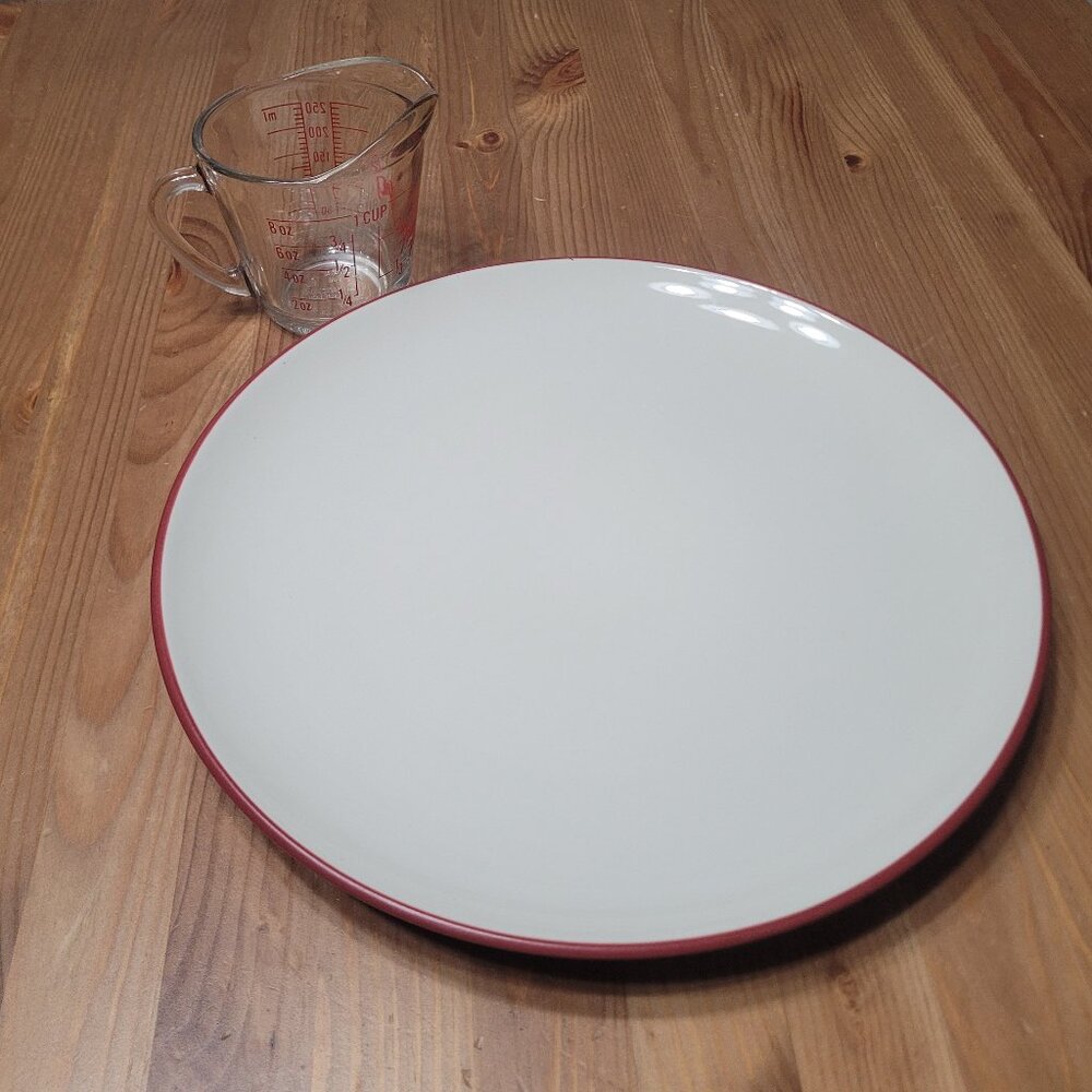 Noritake Colorwave Raspberry 12" Chop Plate (Platter)